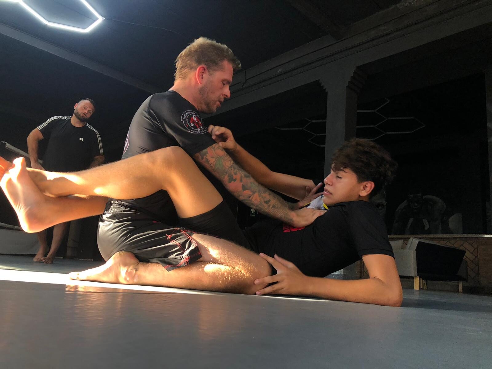 Kids martial arts training at Submission Labs San Roque